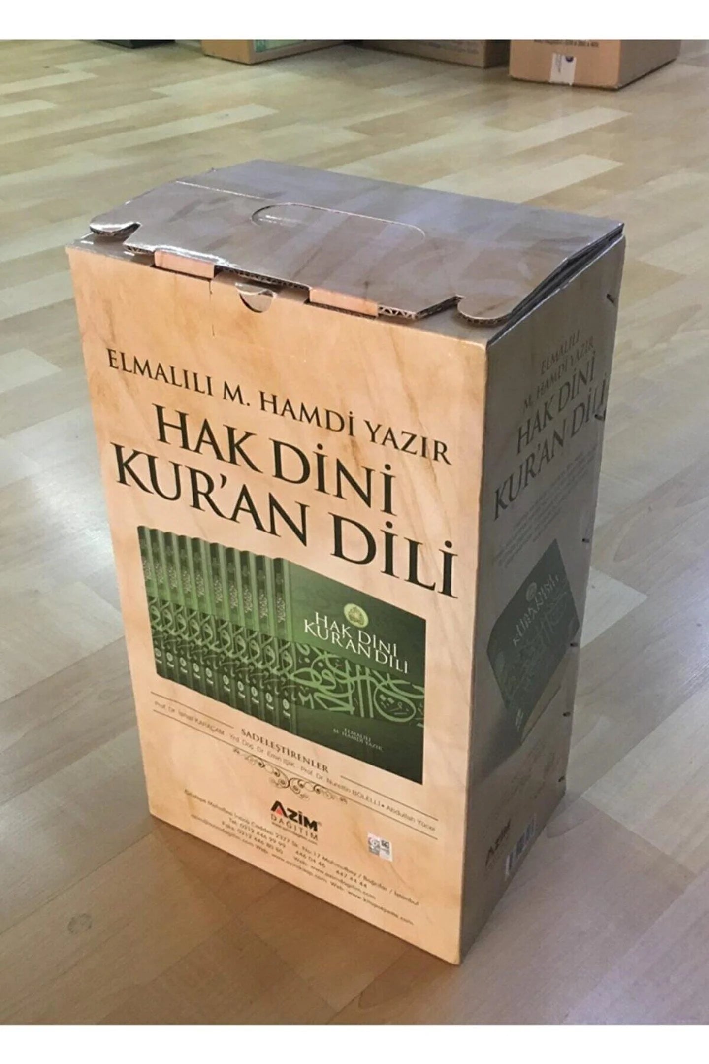 Hak Dini Kuran Dili Tefsiri Elmalılı Hamdi Yazır (10 Cilt Karton Kapak)