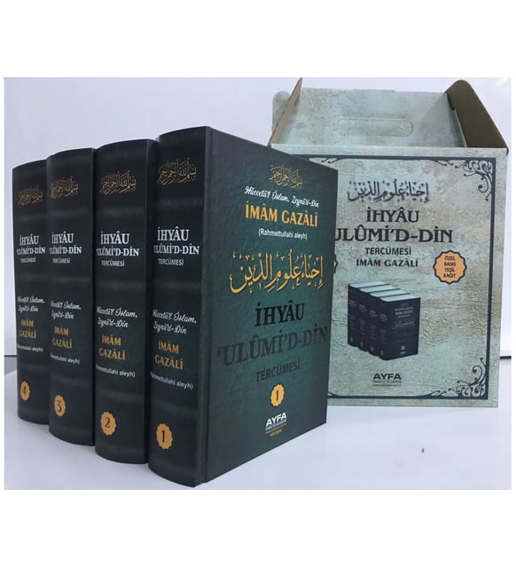 İmam Gazali İhyau Ulumiddin Seti 4 Cilt
