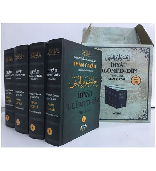 İmam Gazali İhyau Ulumiddin Seti 4 Cilt