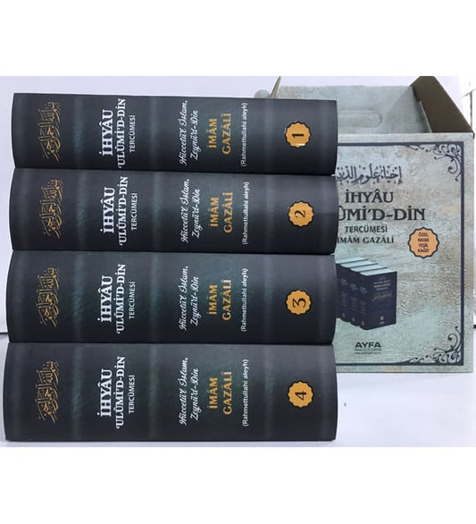 İmam Gazali İhyau Ulumiddin Seti 4 Cilt